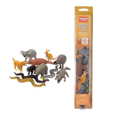 Wild Republic Nature Tube Australia Animal Figure, 13 Inches 1 Wild Republic Nature Tube Australia Animal Figure, 13 Inches