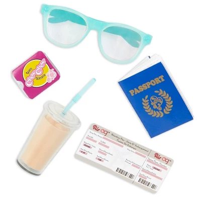 Our Generation Lisandra & Rolling Luggage 18" Travel Doll 4 Our Generation Lisandra & Rolling Luggage 18" Travel Doll - Image 4