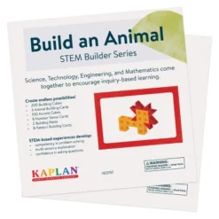 Kaplan Early Learning STEM Builder Series Build An Animal