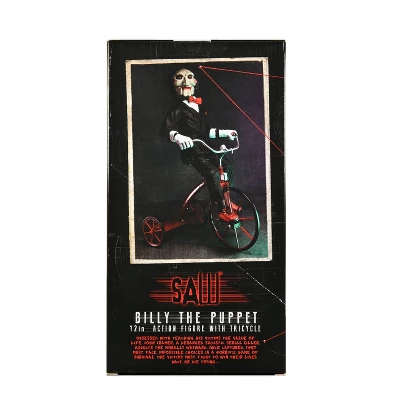 NECA Saw Billie The Puppet With Tricycle 12" Action Figure 3 NECA Saw Billie The Puppet With Tricycle 12" Action Figure - Image 3