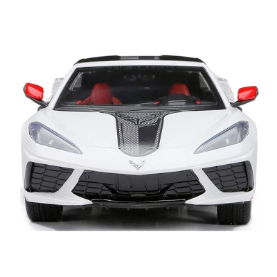New Bright RC 1:8 Scale (22") FF USB Showcase Sportscar - Corvette Stingray - White 4 New Bright RC 1:8 Scale (22") FF USB Showcase Sportscar - Corvette Stingray - White - Image 4