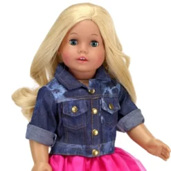 Sophia’s Acid Wash Style Jean Jacket For 18" Dolls, Blue 5 Sophia’s Acid Wash Style Jean Jacket For 18" Dolls, Blue -FUNKO Shop GUEST 34688940 9ffb 4287 b412 8a6d116dc79f