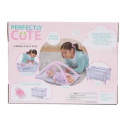 Perfectly Cute Deluxe 3 In 1 Play Crib For Baby Doll 9 Perfectly Cute Deluxe 3 In 1 Play Crib For Baby Doll -FUNKO Shop GUEST 34d38fee ed64 41a1 849f ae683e31c5ba