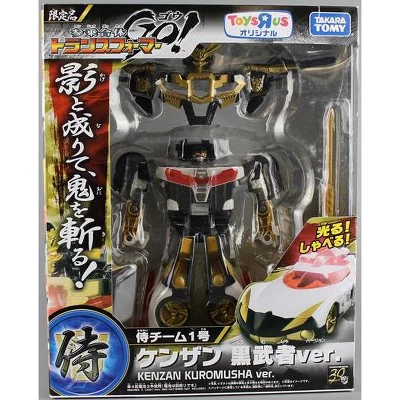 G01 Kenzan Samurai Black Version Limited Edition Asia Exclusive | Transformers Go! EG Collection Action Figures 2 G01 Kenzan Samurai Black Version Limited Edition Asia Exclusive | Transformers Go! EG Collection Action Figures - Image 2