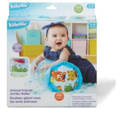 Kidoozie Animal Friends Jumbo Roller, Tummy Time Toy For Infants And Toddlers Ages 6-18 Months -FUNKO Shop GUEST 365e826d 827c 4a08 8569 6e860f481c3d