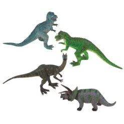 Battat Vinyl Dinosaurs Pretend Play - Set Of 11