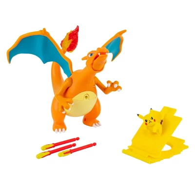 Pokemon Deluxe Feature 6" Charizard Action Figure 1 Pokemon Deluxe Feature 6" Charizard Action Figure