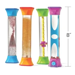 Learning Resources Hand2mind Sensory Fidget Tubes, Mesmerizing Liquid Motion Sensory Bottles, Fidget Toys, Ages 3+