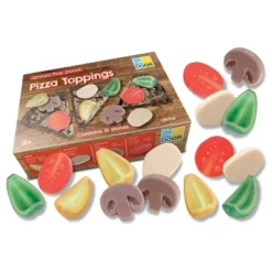 Yellow Door Sensory Play Stones, Pizza Toppings