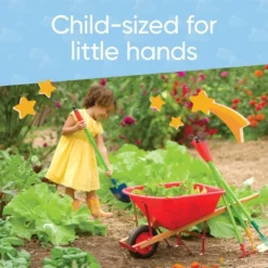 HearthSong Durable Kids' Grow-With-Me Red Wheelbarrow And Adjustable Garden Tool Set; Includes Wheelbarrow, Shovel, Hoe, Leaf Rake, And Soil Rake 10 HearthSong Durable Kids' Grow-With-Me Red Wheelbarrow And Adjustable Garden Tool Set; Includes Wheelbarrow, Shovel, Hoe, Leaf Rake, And Soil Rake -FUNKO Shop GUEST 3cce6831 df84 4052 b7cc 21ab3162ac48