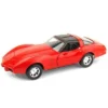 1979 Chevrolet Corvette Red 1/24 Diecast Model Car By Motormax