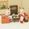 Calico Critters Lounging Living Room Set, Dollhouse Furniture Set