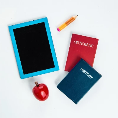 The Queen's Treasures 18 Inch Doll 1940’s Wood School Desk. And Accessories 5 The Queen's Treasures 18 Inch Doll 1940’s Wood School Desk. And Accessories - Image 5