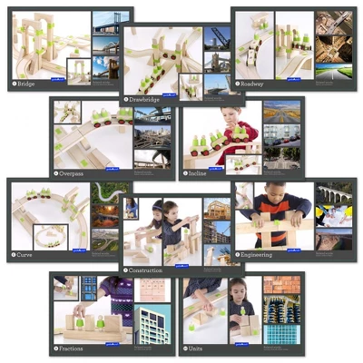 Guidecraft Block Science Foundation Set C - 155 Pcs 2 Guidecraft Block Science Foundation Set C - 155 Pcs - Image 2