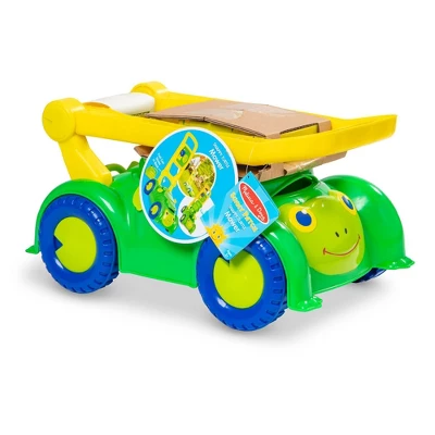 Melissa & Doug Sunny Patch Snappy Turtle Lawn Mower - Pretend Play Toy For Kids 2 Melissa & Doug Sunny Patch Snappy Turtle Lawn Mower - Pretend Play Toy For Kids - Image 2
