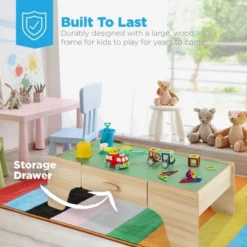 Best Choice Products 35-Piece Train Table, Large Multipurpose Wooden Playset For Children W/ Reversible Table Top 9 Best Choice Products 35-Piece Train Table, Large Multipurpose Wooden Playset For Children W/ Reversible Table Top -FUNKO Shop GUEST 40c65ad2 8ccb 45df a0ba bfe7a161362e