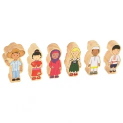 Kaplan Early Learning Children Around The World Wooden Figures - Set Of 17 -FUNKO Shop GUEST 43f50774 a27f 427d bf60 d645b184756a