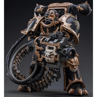 Marine 04 Black Legion Havocs 1/18 Scale | Warhammer 40K | Joy Toy Action Figures 2 Marine 04 Black Legion Havocs 1/18 Scale | Warhammer 40K | Joy Toy Action Figures - Image 2