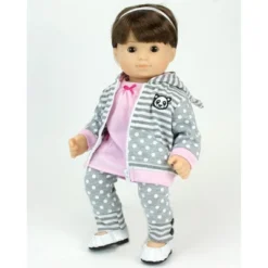 Sophia's - 15" Doll - Panda Bear Hooded Sweatshirt, Tunic & Polka Dot Leggings - Light Pink 7 Sophia's - 15" Doll - Panda Bear Hooded Sweatshirt, Tunic & Polka Dot Leggings - Light Pink -FUNKO Shop GUEST 443113c5 b592 4746 9138 cb9f7b509fef