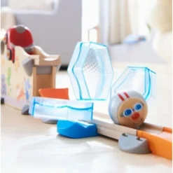 HABA Kullerbu Theme Set - Crash Test - 18 Piece Playset With Convertible Car And Stuntman Steve Ball -FUNKO Shop GUEST 443483a0 fac3 45f1 9d65 f0e64f7b56d1