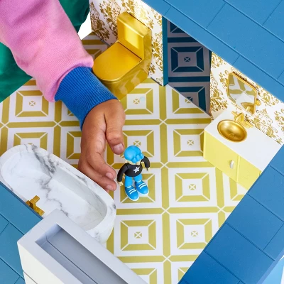 FAO Schwarz Toy Wood Ultimate Doll House LED 8 FAO Schwarz Toy Wood Ultimate Doll House LED - Image 8