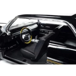 1962 Pontiac Grand Prix "Fireball Roberts Edition" Starlight Black With Gold Stripes 1/18 Diecast Model Car By Auto World -FUNKO Shop GUEST 45d3357b 4af6 4371 a5d6 7c0ad8bb7628