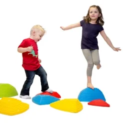 JumpOff Jo RockSteady Balance Stepping Stones For Kids, Promotes Balance & Coordination, Set Of 6 Balance Blocks, Tall Set -FUNKO Shop GUEST 46415848 9cc8 4ba8 ac6c 8bdc034e8f32