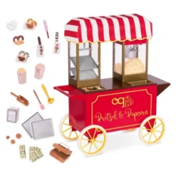 Our Generation Retro Pretzel & Popcorn Play Food Stand For 18" Dolls - Poppin' Plenty Snack Cart 9 Our Generation Retro Pretzel & Popcorn Play Food Stand For 18" Dolls - Poppin' Plenty Snack Cart -FUNKO Shop GUEST 46503667 4fff 4e11 b8a3 ab7b03c977a4