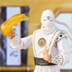 Power Rangers Lightning Collection Mighty Morphin X Cobra Kai Daniel LaRusso Morphed White Crane Ranger Action Figure (Target Exclusive) -FUNKO Shop GUEST 4655786d 5cf6 4731 bd9b dc824aed37c8