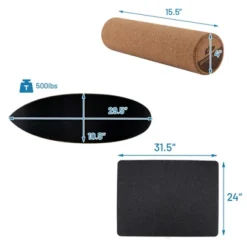 Costway Wooden Balance Board Trainer Wobble Roller For Exercise Sports Training Equipment -FUNKO Shop GUEST 46eda45d 3358 4c0c 8f4b 30e11ac603a4