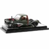 1973 Chevrolet Cheyenne Super 10 Bedless Truck #73 Matt Dark Green W/Graphics 1/24 Diecast Model Car By M2 Machines
