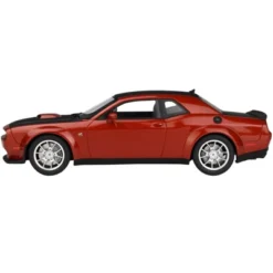 2020 Dodge Challenger R/T Scat Pack Widebody Sinamon Stick Brown And Black 50th Anniversar 1/18 Model Car By GT Spirit For ACME