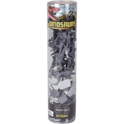 Hingfat Dinosaur Toy Figures Playset, 64 Pieces 2 Hingfat Dinosaur Toy Figures Playset, 64 Pieces - Image 2