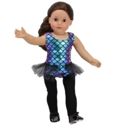 Sophia’s Jazz Leotard Costume And Tap Shoes For 18'' Dolls, Black -FUNKO Shop GUEST 48ea59c7 dad2 4b2c 8607 efb25b52a806