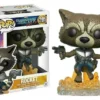 Funko Pop! Movies: Guardians Of The Galaxy Vol 2 - Rocket Racoon With Jetpack Backpack Vinyl Figure