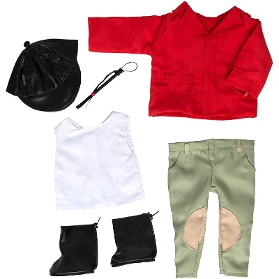 Dress Along Dolly Equestrian Horse Riding Outfit For American Girl Doll 2 Dress Along Dolly Equestrian Horse Riding Outfit For American Girl Doll - Image 2