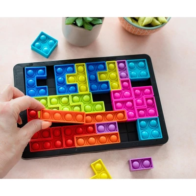 Toynk Pop Fidget Toy 27-Piece Building Block Game Puzzle 3 Toynk Pop Fidget Toy 27-Piece Building Block Game Puzzle - Image 3