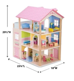 HearthSong Imagine My Place Dollhouse With Turntable And 35-Piece Dollhouse Furniture Set -FUNKO Shop GUEST 4a0f46d7 8c92 4aca a896 01d2d7abbd47