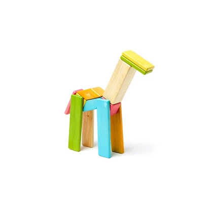 Tegu Magnetic Wooden Blocks, 14-Piece Set, Tints 7 Tegu Magnetic Wooden Blocks, 14-Piece Set, Tints - Image 7
