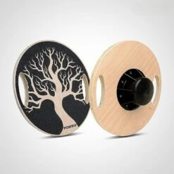 POWRX Balance Board With Handles For Proprioceptive And Physiotherapy Training