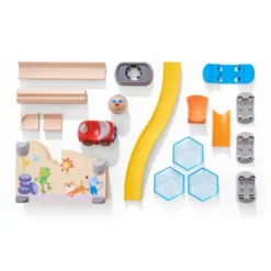 HABA Kullerbu Theme Set - Crash Test - 18 Piece Playset With Convertible Car And Stuntman Steve Ball -FUNKO Shop GUEST 4d41c811 3e25 4fb5 af77 8307986be38c