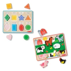 Melissa & Doug Chunky Puzzle Bundle -FUNKO Shop GUEST 4e0d49df 6b8c 41a8 877d 073e94d0f811