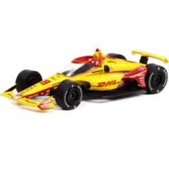 Dallara IndyCar #28 Romain Grosjean "DHL" Andretti Autosport "NTT IndyCar Series" (2022) 1/64 Diecast Model Car By Greenlight