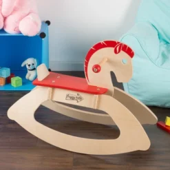 Rocking Horse Ride-on Toy For Children-Classic Wooden Rocker-Helps Develop Strength, Balance And Coordination- Fun For Boys And Girls -FUNKO Shop GUEST 4ecfe7b1 d405 4b7e b86e 290aca0c229f