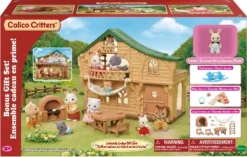 Calico Critters Lakeside Lodge Gift Set, Dollhouse Playset With Collectible Figure, Furniture And Accessories -FUNKO Shop GUEST 4f6832be 4c59 4e3e a087 e068c43927e6