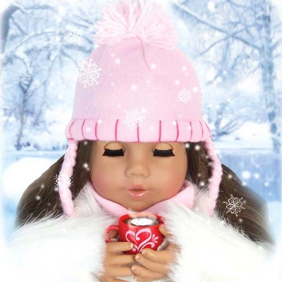 Sophia’s Dessert Set With Hot Cocoa For 18 Inch Dolls, Red/Pink 5 Sophia’s Dessert Set With Hot Cocoa For 18 Inch Dolls, Red/Pink - Image 5