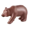 HABA Little Friends Brown Bear - Chunky Plastic Forest Animal Toy Figure