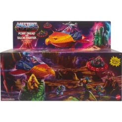 Masters Of The Universe Point Dread Playset And Talon Fighter Vehicle