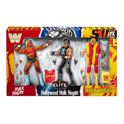 WWE Elite Collection Hulkamania 40th Anniversary Action Figure Set - 3pk 1 WWE Elite Collection Hulkamania 40th Anniversary Action Figure Set - 3pk