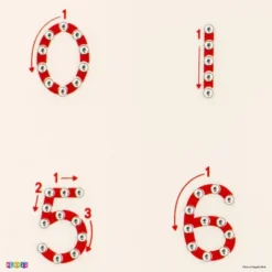 Magnetic 0-9 Doodle Board For Numbers Learning With 133 Slots Erasable Includes A Pen - STEM Educational Numbers Learning - Play22Usa -FUNKO Shop GUEST 55ebbcc8 7b41 4742 8eea 5c3f1fad716c